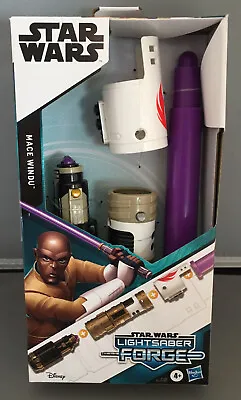 New 2021  Star Wars Lightsaber Forge  Mace Windu Purple Lightsaber Toy • $14.99