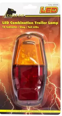 $29 • Buy LED COMBINATION TRAILER LAMP 12V 50000 HOURS 16 INDICATOR-STOP-TAIL LEDs