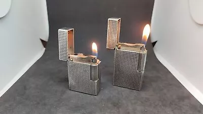 Lot Of 2 DuPont Gas Lighter Line 1 All Movable Product • $479.12