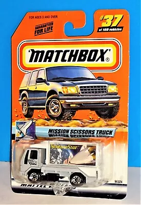 Matchbox Space Explorer Series #37 Mission Scissors Truck Gray W/ 2000 Logo • $5.40