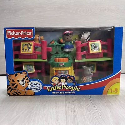Vintage Fisher-Price Little People Baby Zoo Animals (New) • $99