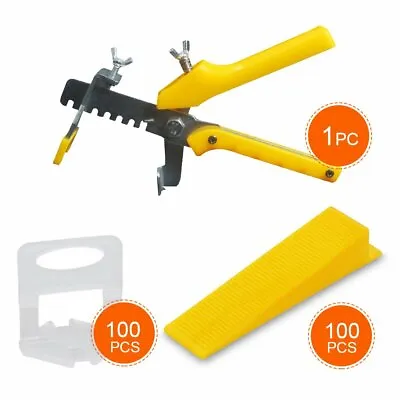 100-4000PCS Tile Leveling Spacer System Tool Clips Wedges Flooring Lippage Plier • £9.99