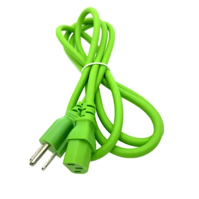 6Ft Power Cord GRN For MACKIE THUMP SERIES TH-12A POWERED LOUDSPEAKER • $11.49