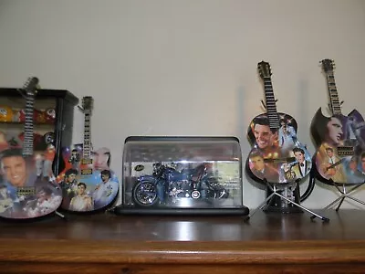 Elvis Presley Mini Guitar Collectible Comes With Display Stand RARE Design!!! • $200