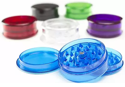 £1.65 • Buy MAGNETIC PLASTIC GRINDER 60mm 3 Part No.1 Herb Shark Teeth Tobacco Storage