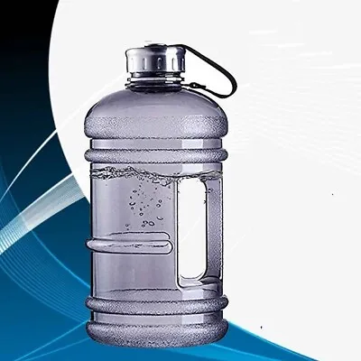 2.2 Litre Jumbo Sports Gym Water Bottle Gym Dieting Bodybuilding Hiking & Office • £8.95