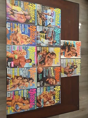 Muscle & Fitness Magazine Lot (12) 1994 Jan-Dec • $120