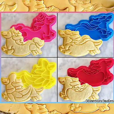 Dachshund Cookie Cutter Set Cute Sausage Dog Biscuit Baking Supply Fondant Tool • £19.54