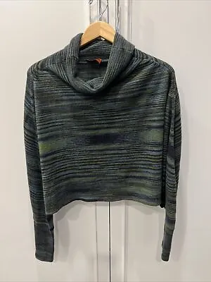Missoni Multicolor Striped Cropped Sweater Size 42 • $40
