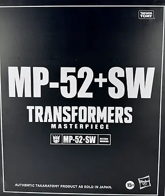 Takara Tomy Transformers Masterpiece MP-52 + Skywarp 8'' Hasbro Action Figure • $200