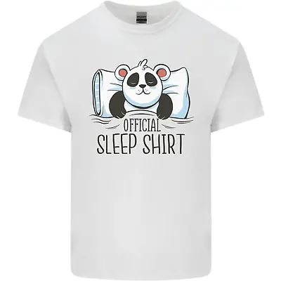 Panda Bear Funny Sleep Sleeping Nightwear Mens Cotton T-Shirt Tee Top • $11.05