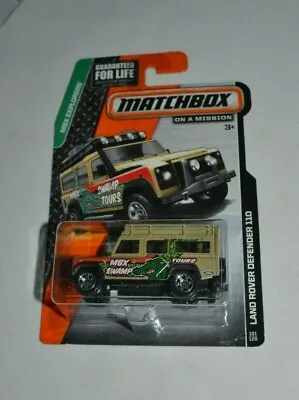Matchbox 2015 Mbx Explorers On A Mission - Land Rover Defender 110 Tan • $2.80