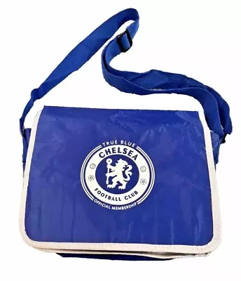 Chelsea FC Kit Bag Soccer VTG Authentic Official Merch Gym Satchel True Blue • $25