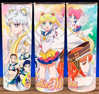 Sailor Moon Epic Fantasy Anime Cup Mug Tumbler 20oz With Lid/straw • $19.95