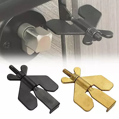 Portable Steel Travel Door Lock For Door Security Door Anti-Theft Stopper Door • $8.98