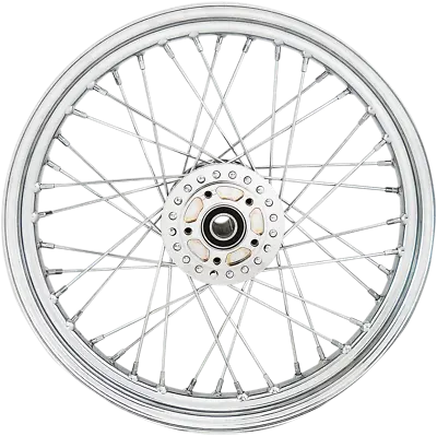 DS Chrome Front 40 Spoke Wheel 19x2.50 Harley Sportster 1200 Nightster 08-10 • $396.95