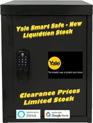 Yale Smart Delivery Box - Parcel Drop Box - Safe Place Delivery - Clearance • £80