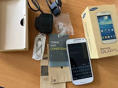 Samsung Galaxy S4 Mini Unlocked Great Condition With Box And Stuff • £21