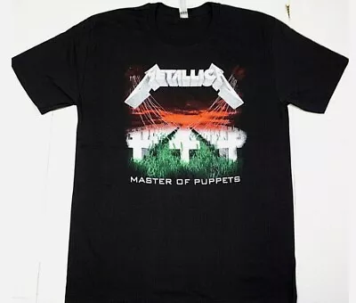METALLICA Master Of Puppets T-shirt Heavy Metal Tee Adult Men's Black New • $25