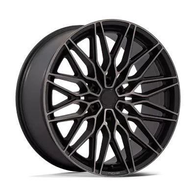 1 20 Inch Black Wheels Rims Niche M278 Calabria 20x9.5 +30mm 6x5.5 Lug Chevy GMC • $415