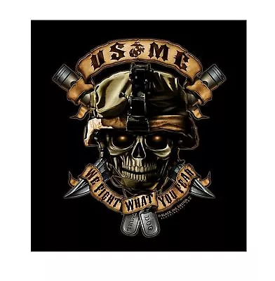 UNITED STATES MARINE CORPS (We Fight) POSTER 24 X 24 Inches • $23.99