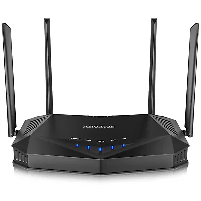 Ancatus-WiFi 6 Router AX1800 Dual Band 1.8G WiFi Router Gigabit Computer Router • $25