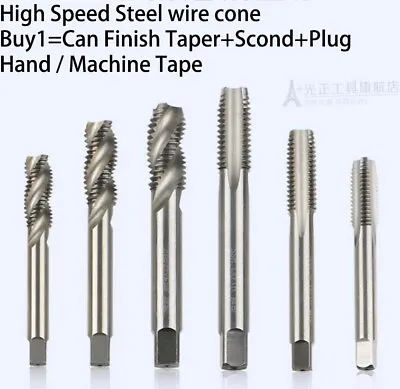 £8.39 • Buy M2-M24 HSS Machine Or Hand Taps Metric Taper ,one Taper Can Finish You Job .