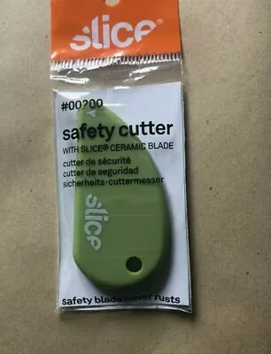 Slice Safety Cutter With Micro Ceramic Blade  - Ships Same Day - UK Stock • £4.69