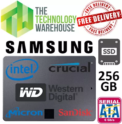 £14.85 • Buy 256GB SSD 2.5  SATA III 6Gbps - Internal For PC Laptop Console - Various Brands