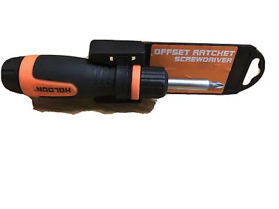 *lowest Price* Holdon Ratchet Screwdriver Including 12 Alternative Bits • £5.99