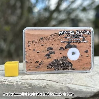 Genuine Martian Mars Rock - Basaltic Shergottite Meteorite - Space Moon • $59.74