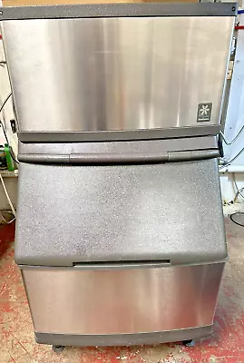Manitowoc QY0284A Air Cooled Low Profile 290 Lbs Ice Machine On A S400 Bin • $1599