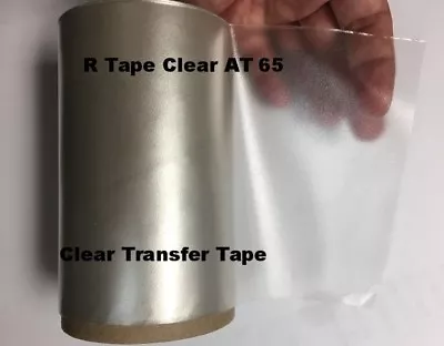 Transfer Tape Clear 1 Roll 12  X 5 Yards  Application Vinyl Signs R TAPE • $19