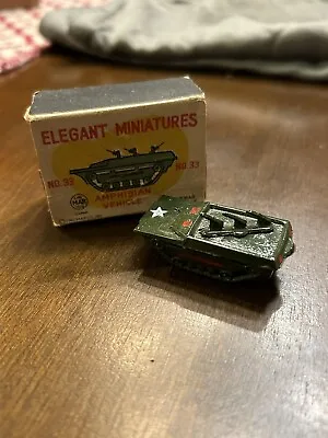 Line Mar Toys Elegant Miniatures #33 Amphibian Vehicle With Box • $64.99