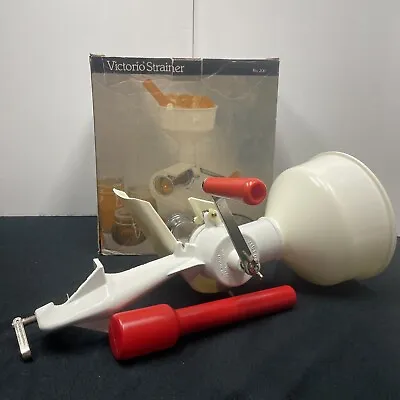 Victorio NO  200 Food Strainer Metal Vintage Tomato Fruit Juicer Sauce Canning • $34.99