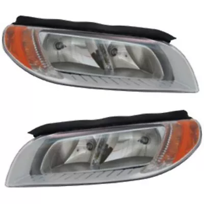 Set Of 2 Headlights Driving Head Lights Headlamps  Driver & Passenger Side Pair • $353.80