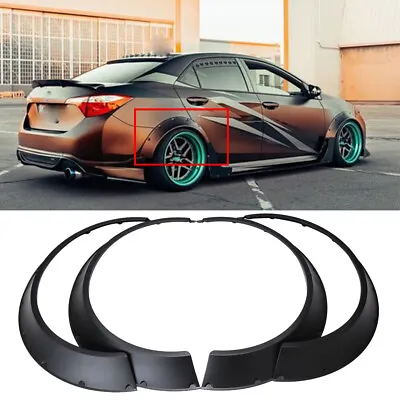 For Honda Civic SI Odyssey Car Fender Flares Extra Wide Body Kit Wheel Arches US • $64.64