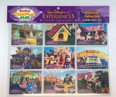 WALT DISNEY WORLD Experiences Collector Card Set MICKEYS TOONTOWN FAIR In Sleeve • $18.50