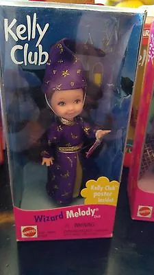Barbie Mattel Kelly Club Wizard Melody Doll Kelly Club Poster Inside • $16