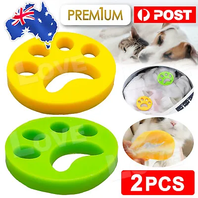 $5.85 • Buy 2PCS Pet Hair Remover Cat Fur Dog Hair Lint Catcher From Laundry Washing Machine