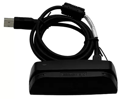 MagTek Centurion 21073075 Magnetic Stripe Reader - Triple Track - 60 In/s - USB  • $14.99