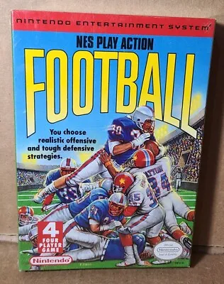 NES Play Action Football (Nintendo NES 1990) Brand New & Factory Sealed • $89.99