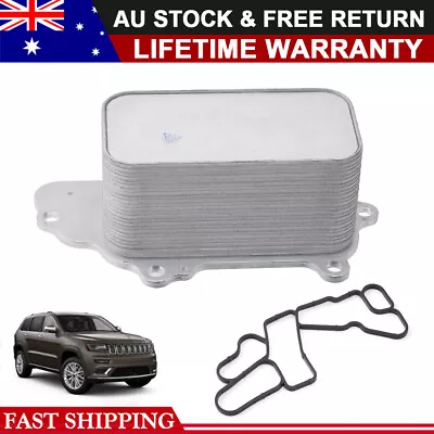 Oil Cooler For Jeep Grand Cherokee WK CRD 3.0L 2011-2020 68269916AB 68211440AA • $55.80