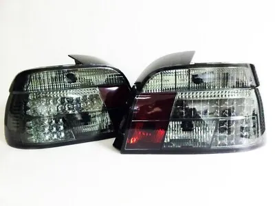 Crystal LED Tail Lights Smoke Lens For BMW E39 1995-2000 5 Series • $189