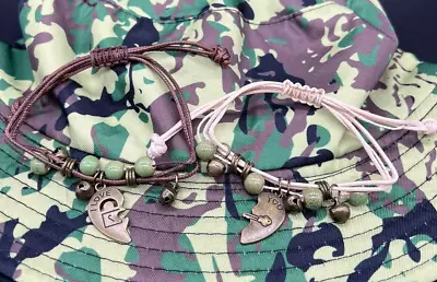 New Charm Military For Valentine's Day Leather Bracelet • $22