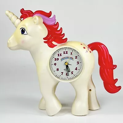 My Little Pony G1 Moondancer Alarm Clock MLP  1985 Hasbro Bradley 10” Tall Works • $122.39