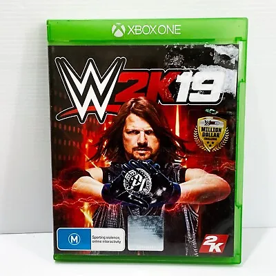 WWE 2k19 - Xbox One - Tested & Working! Free Postage! • $21.88