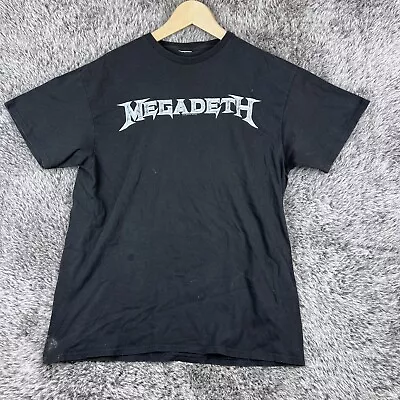 MEGADETH Tshirt Men Size Large 2009 Black • $9.72