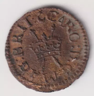 Charles 1st Farthing 1625 Mm Crescent Auction Start £1 • £0.99