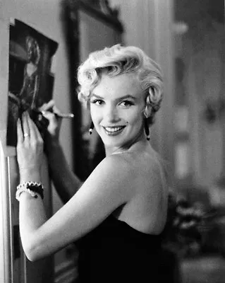 Famous Actress Model MARILYN MONROE 8x10 Photo Print Giving Autograph Poster • $5.49